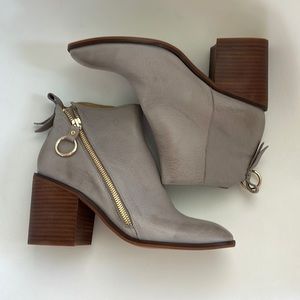 Silent D Grey Ankle Booties size 38